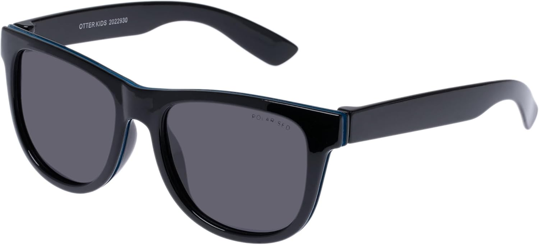 Cancer Council Male Otter Kids Black D-Frame Sunglasses image number 1