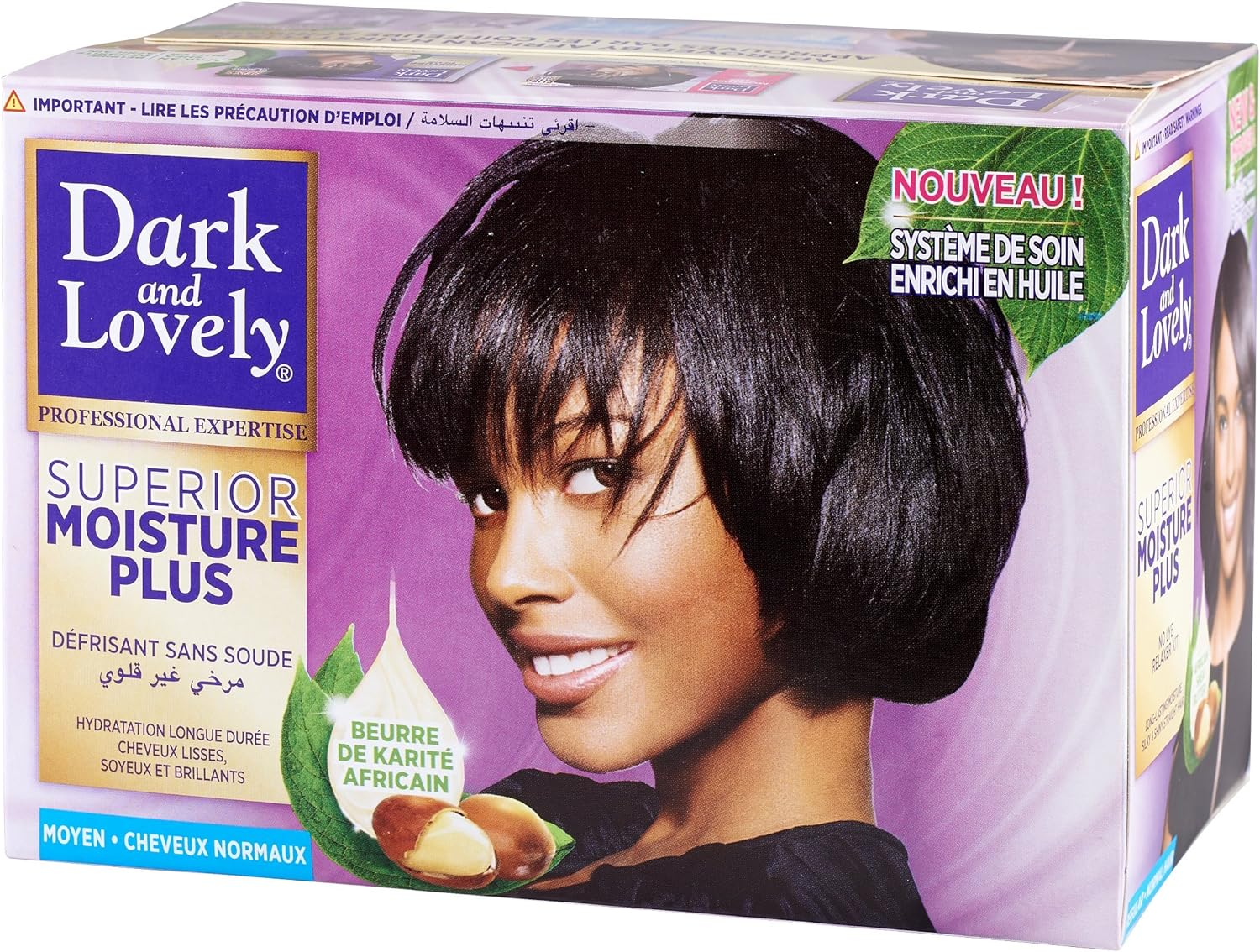 Dark & Lovely No Lye Relaxer Regular for Normal Hair Kit