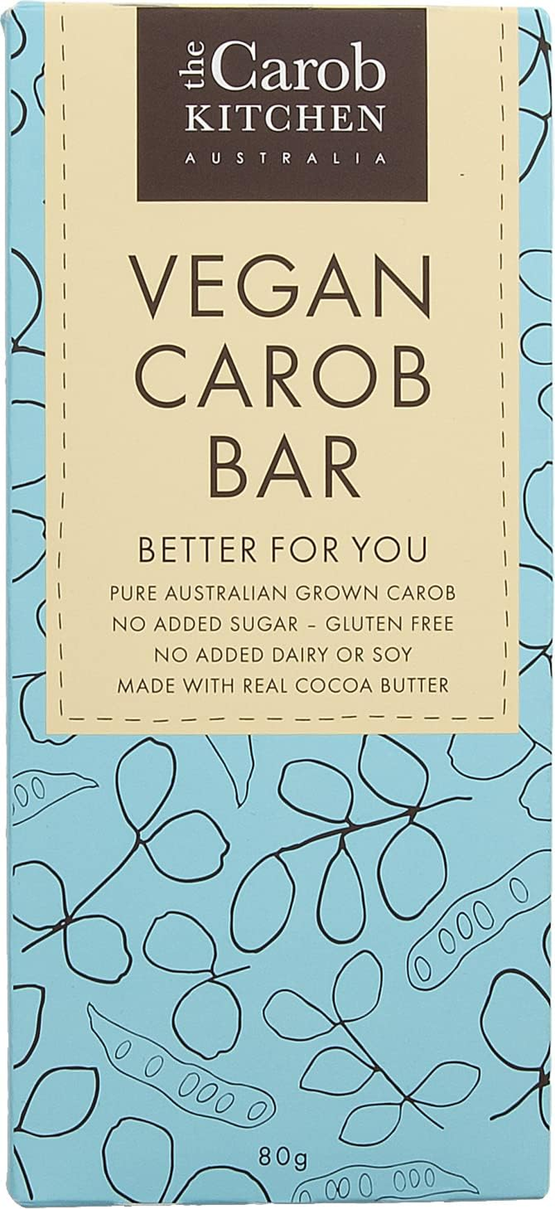 The Broth Sisters Carob Kitchen Vegan Bar, 80G