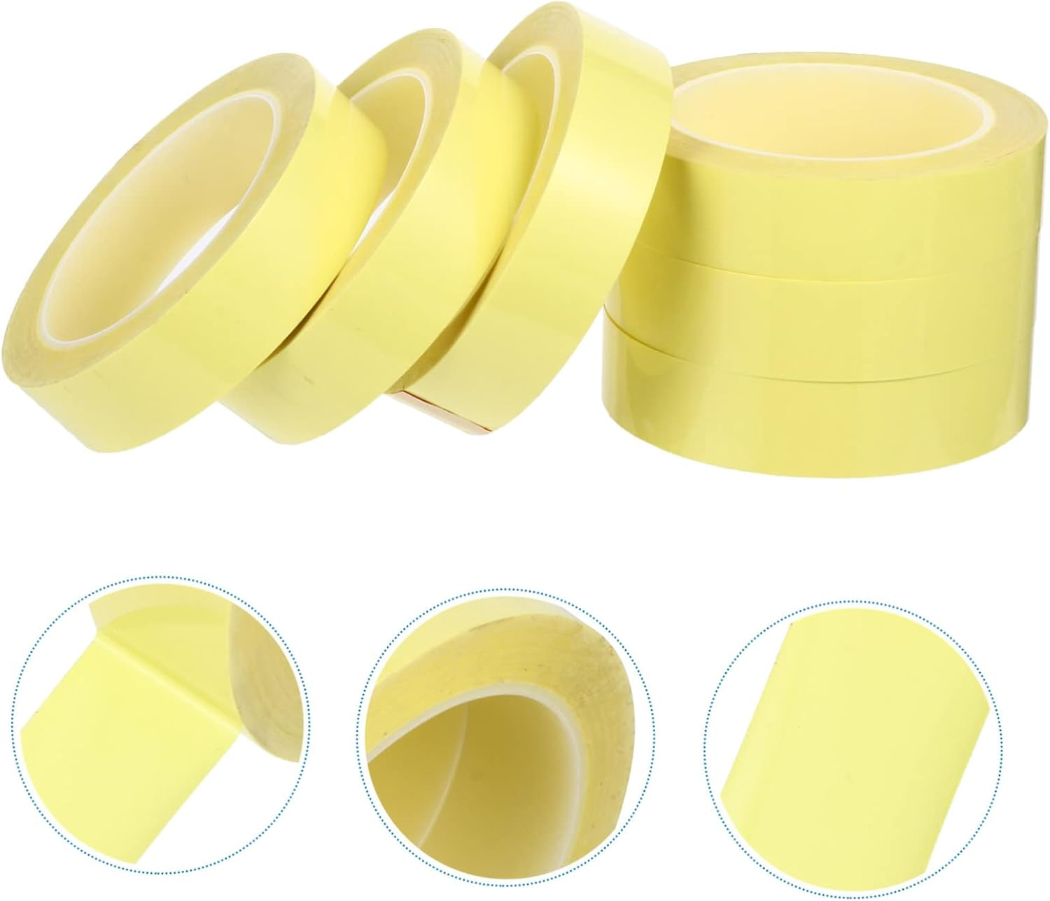 KICHOUSE 6Pcs Strong Self Adhesive Tape Insulation Tape Adhesive Electrical Random Color image number 3