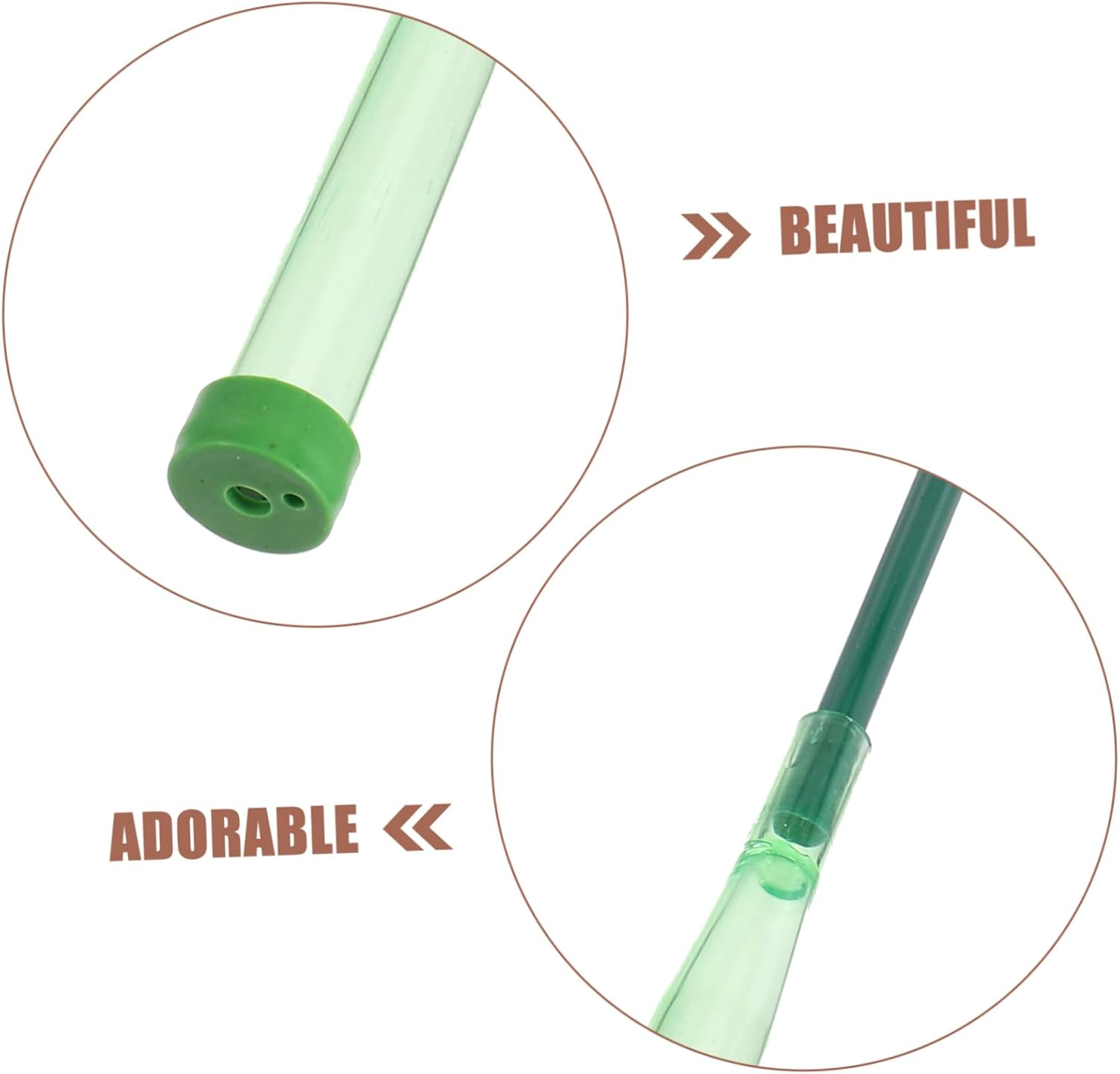 TINEASUR 5Sets Florist Flower Water Tubes Plastic Nutrition Vials DIY Flower Arrangement Extend Freshness Essential Supply image number 6