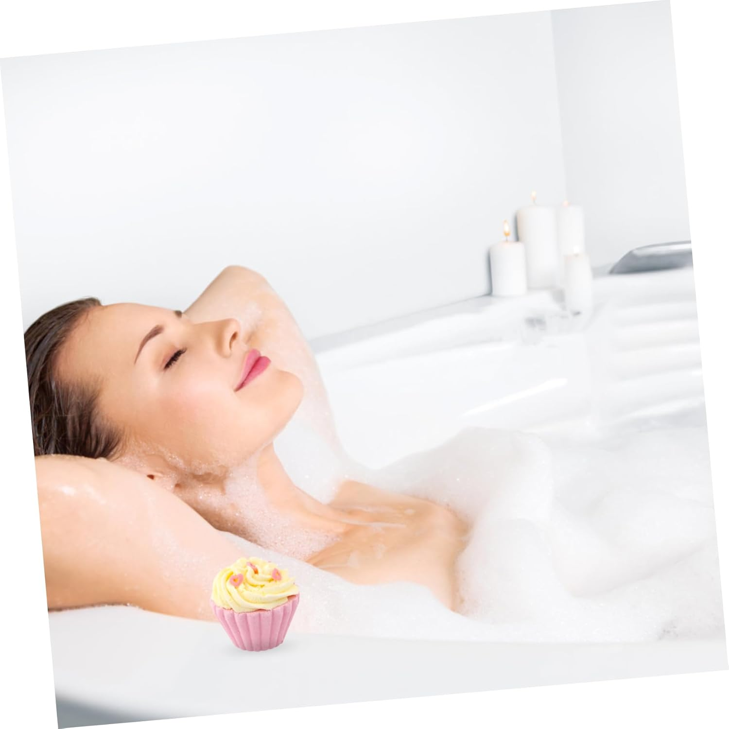 FOYTOKI 6Pcs Bubble Boys and Girls Spa Bath Salt Balls for Adults Boys and Girls image number 4