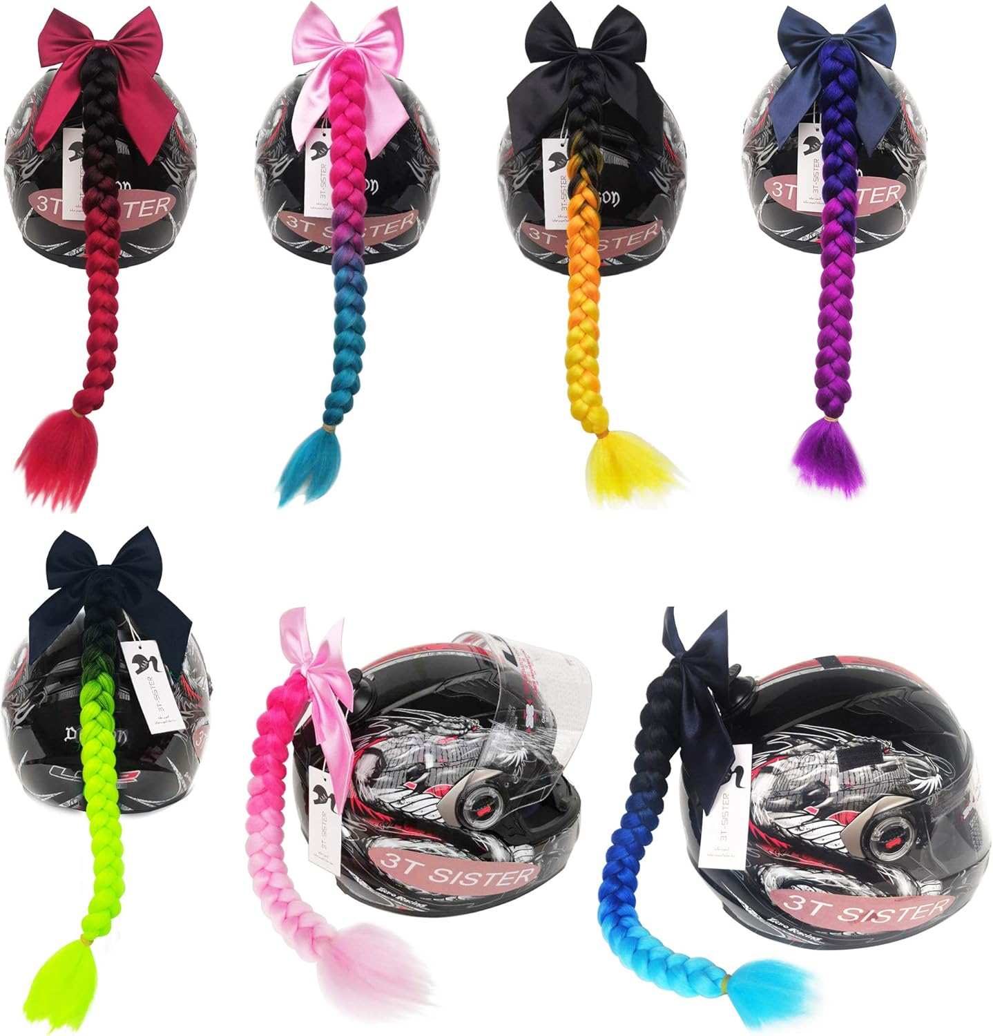 3T-SISTER 10PCS PU Pads for Pigtails