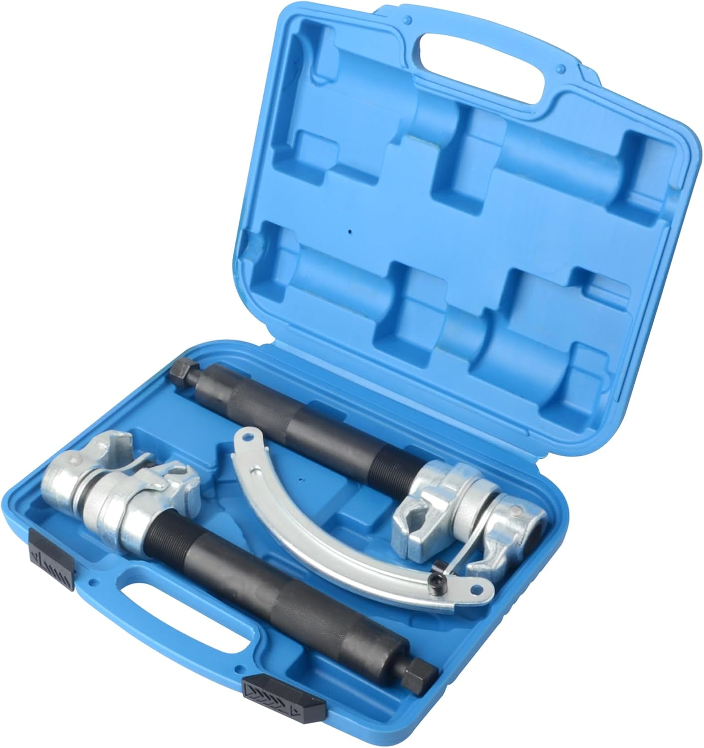 DA YUAN Spring Compressor Tool (2 Pieces) - Heavy Duty Build, Ultra Rugged Coil Spring Compressor, Strong and Durable Spring Compressor with Safety Guard and Carrying Case image number 5