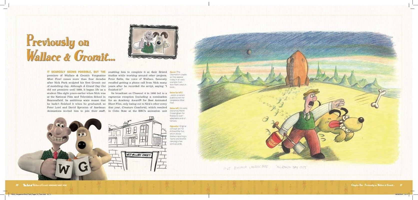 The Art of Wallace & Gromit: Vengeance Most Fowl image number 1