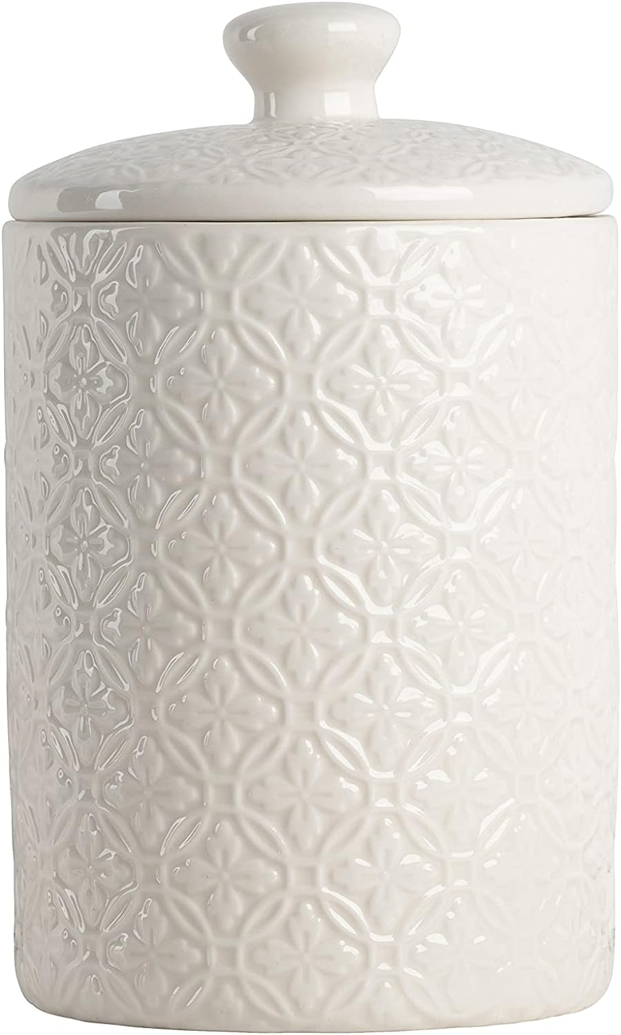 10 Strawberry Street Kitchen Canister, 3 Piece Set, Hampton White image number 4