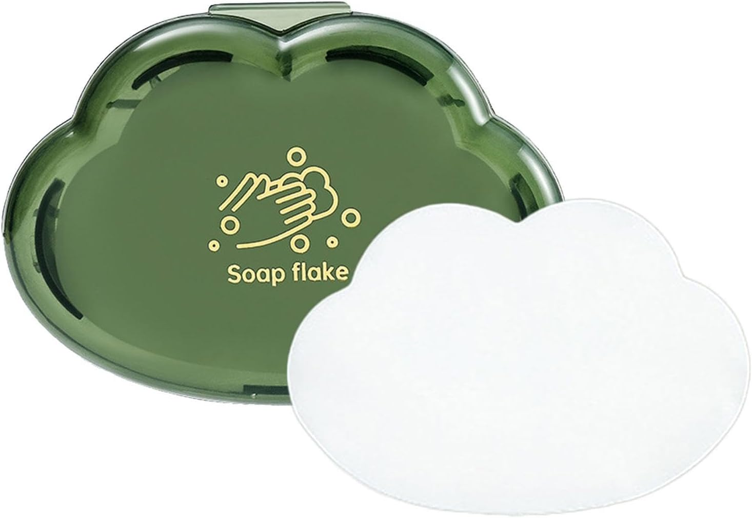 Portable Soap Flakes - Soap Paper for Travel, Outdoors and Camping | Boxed Travel Soap Sheets for Hiking Hiking Hand Soap Flakes image number 3