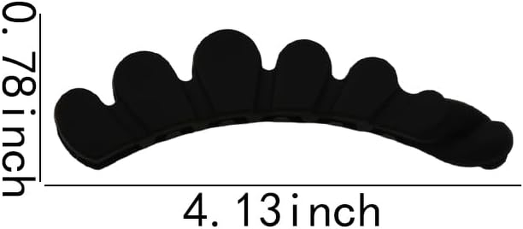 Banana Clips Hair for Thick Thin Hair Ponytail Holder Claw Clip Large Banana Hair Pin Hair Banana Clip French Barrette Hair Clips for Women Banana Hair Combs Clip for Women Hair Accessories 3 Pcs - Hairclip2 image number 6