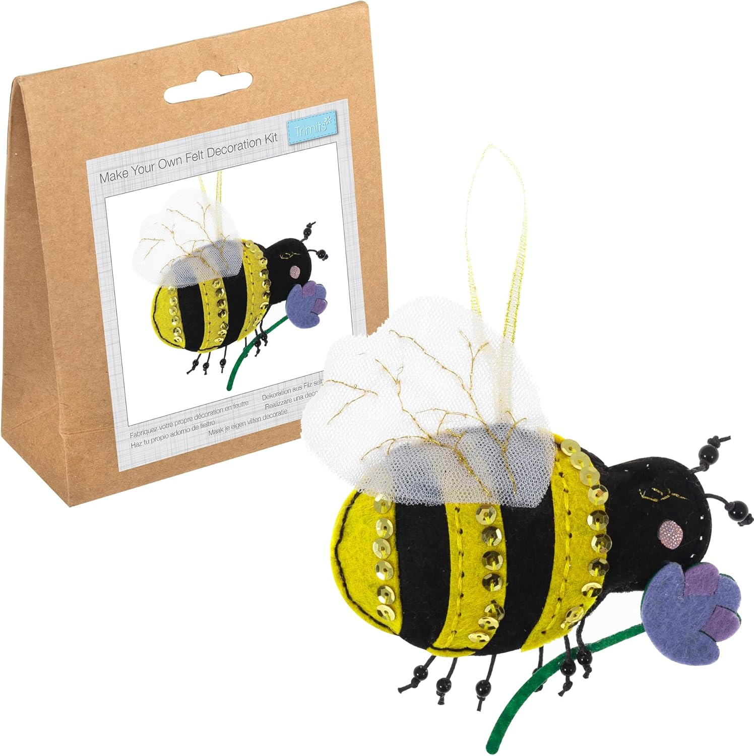 Trimits Felt Decoration Kit, Watering Can