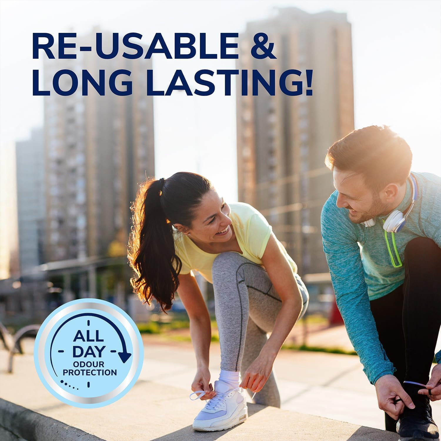 Dr. Scholl'S Shoe Deodoriser Balls - Keeps Shoes, Football Boots, Gym Bags Smelling Fresh, Clinically Tested Shoe Deodoriser with All-Day Freshness, Reusable and Long-Lasting, Shoe Odour Eliminator image number 1