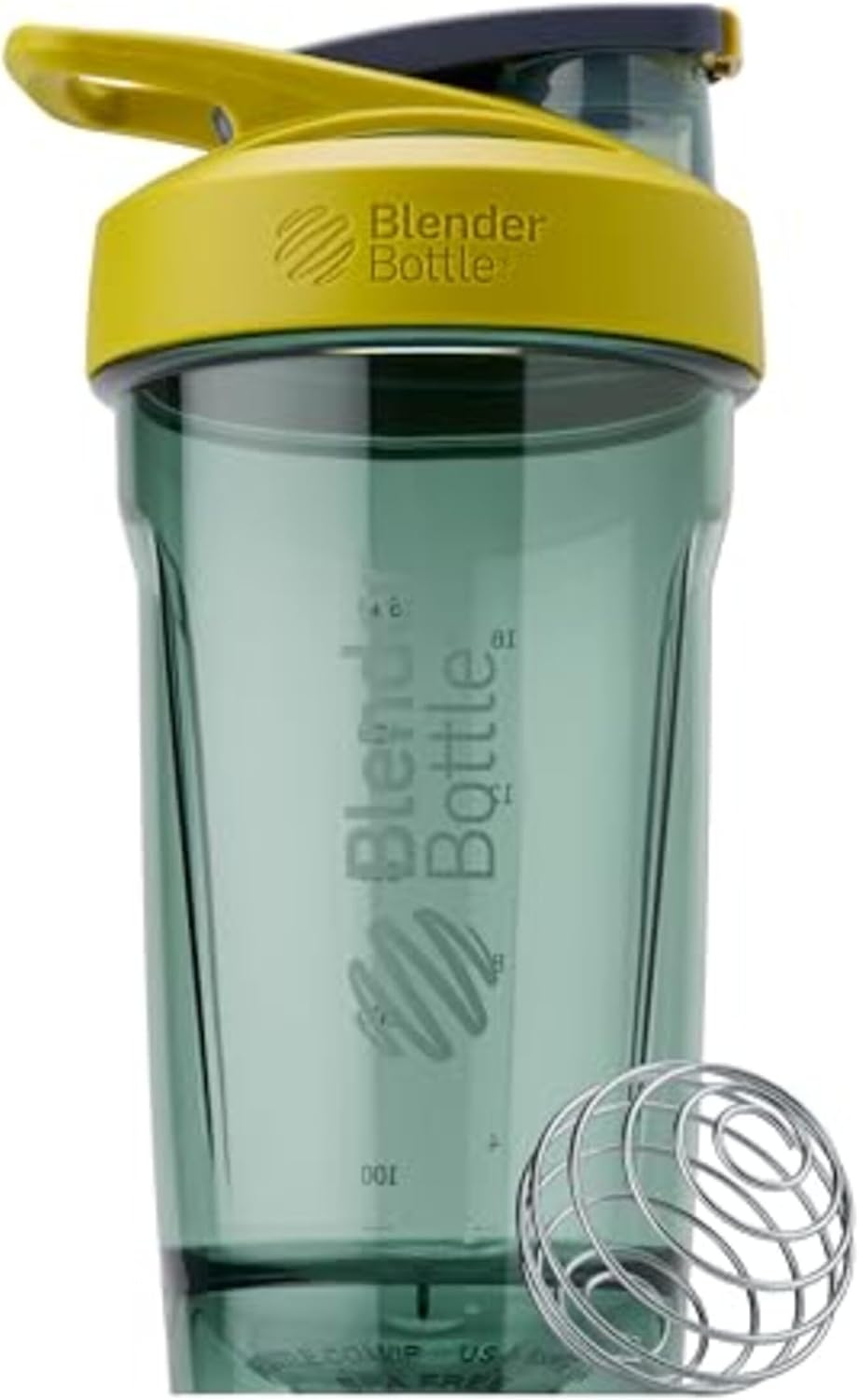 Blenderbottle Strada Shaker Cup Perfect for Protein Shakes and Pre Workout, 24-Ounce, Purple image number 7