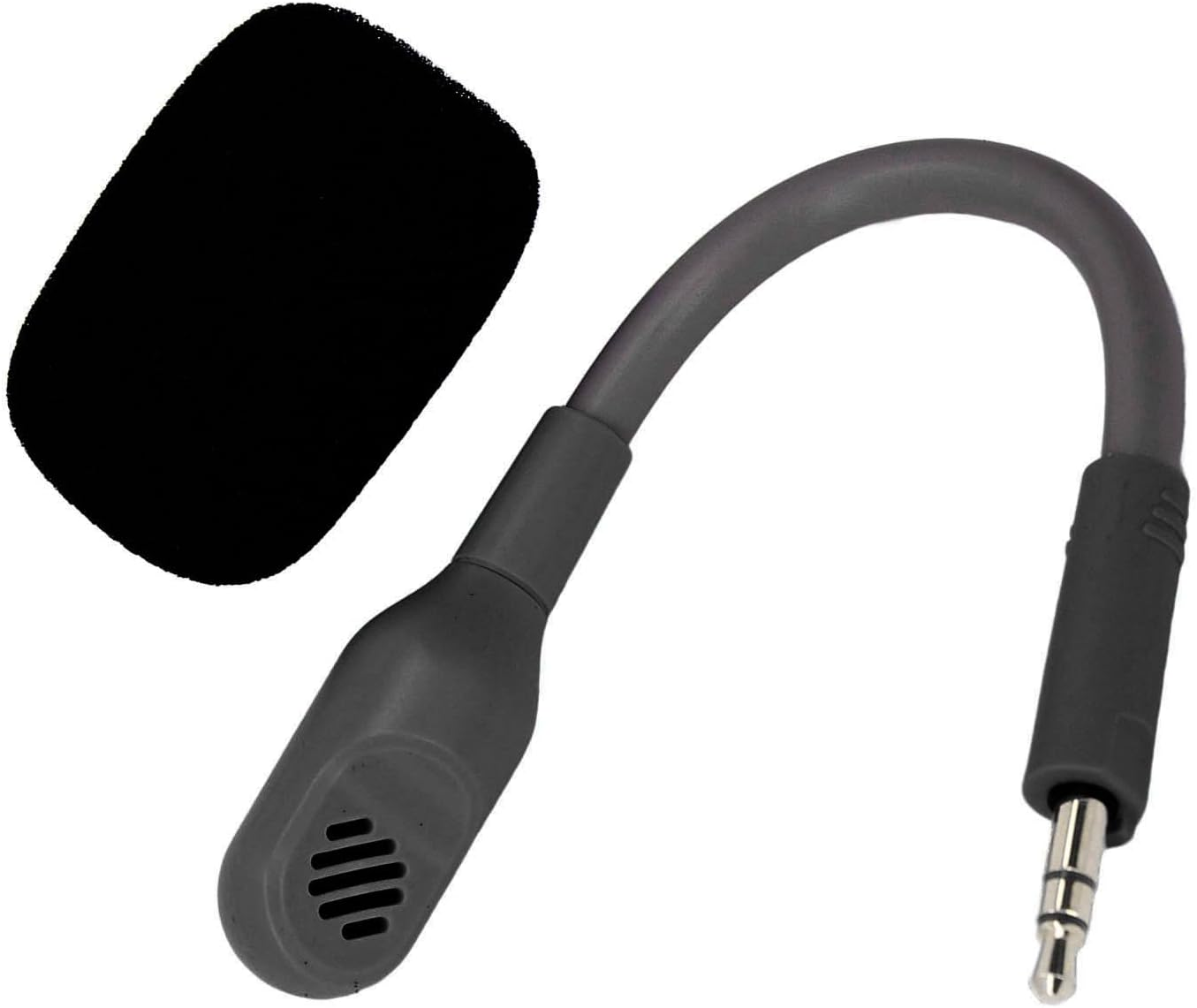 Mic Replacement for Barracuda X Gaming Headphone, 3.5Mm Detachable Mic Boom, Noise Cancelling Microphone (Black) image number 4