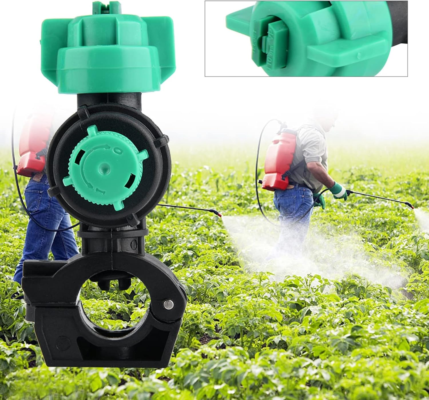 Phefop Spray Nozzle for Agricultural Plants-Adjustable Rate-Ideal for Garden and -Premium Quality image number 4