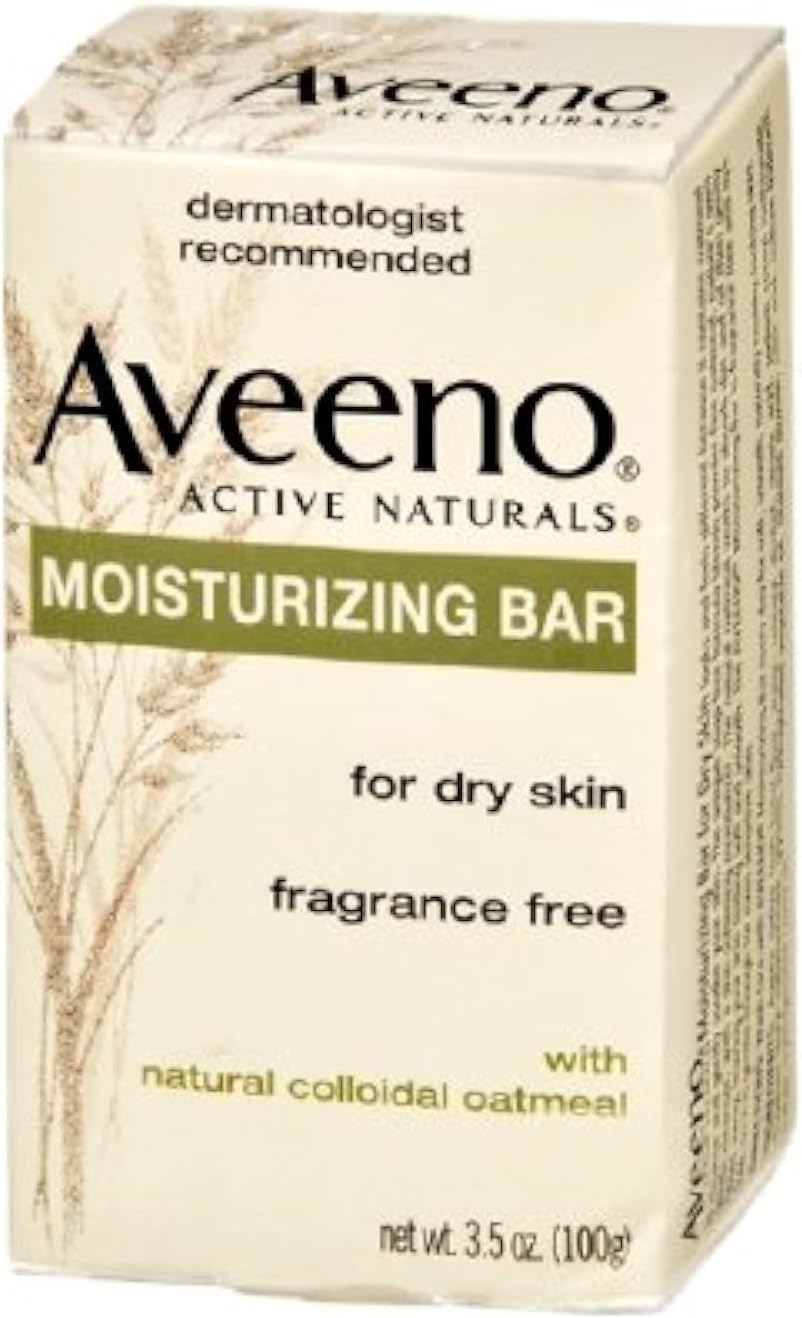 Aveeno Moisturizing Body Bar - Fragrance Free - 3.5 Oz - 2 Pk image number 3