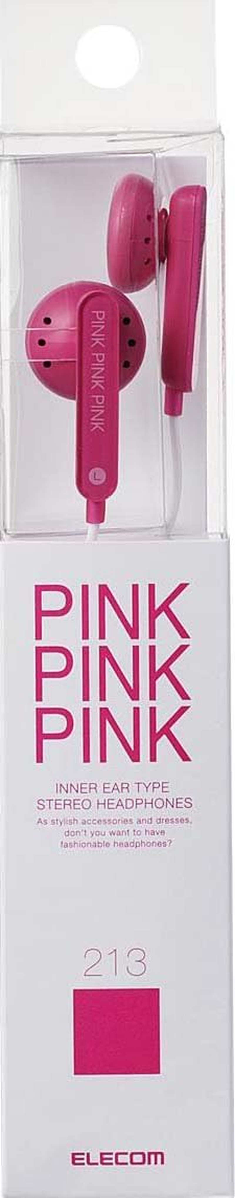 ELECOM Pink! Pink! EHP-PIE10PN1 image number 1