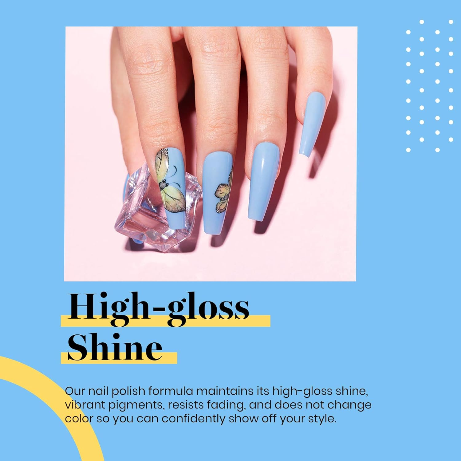 Beetles Gel Polish Gel Polish 15Ml Light Blue Nail Gel Soak off Uv LED Nail Lamp Gel Polish Nail Art Manicure Salon DIY Home Solid Gel 0.5Oz Diy Home Women image number 6