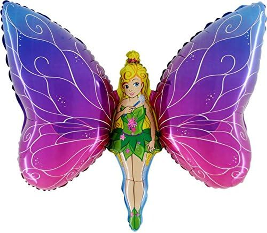 Toyland 63Cm (25") Fairy Shaped Foil Balloon - Children'S Party Balloons