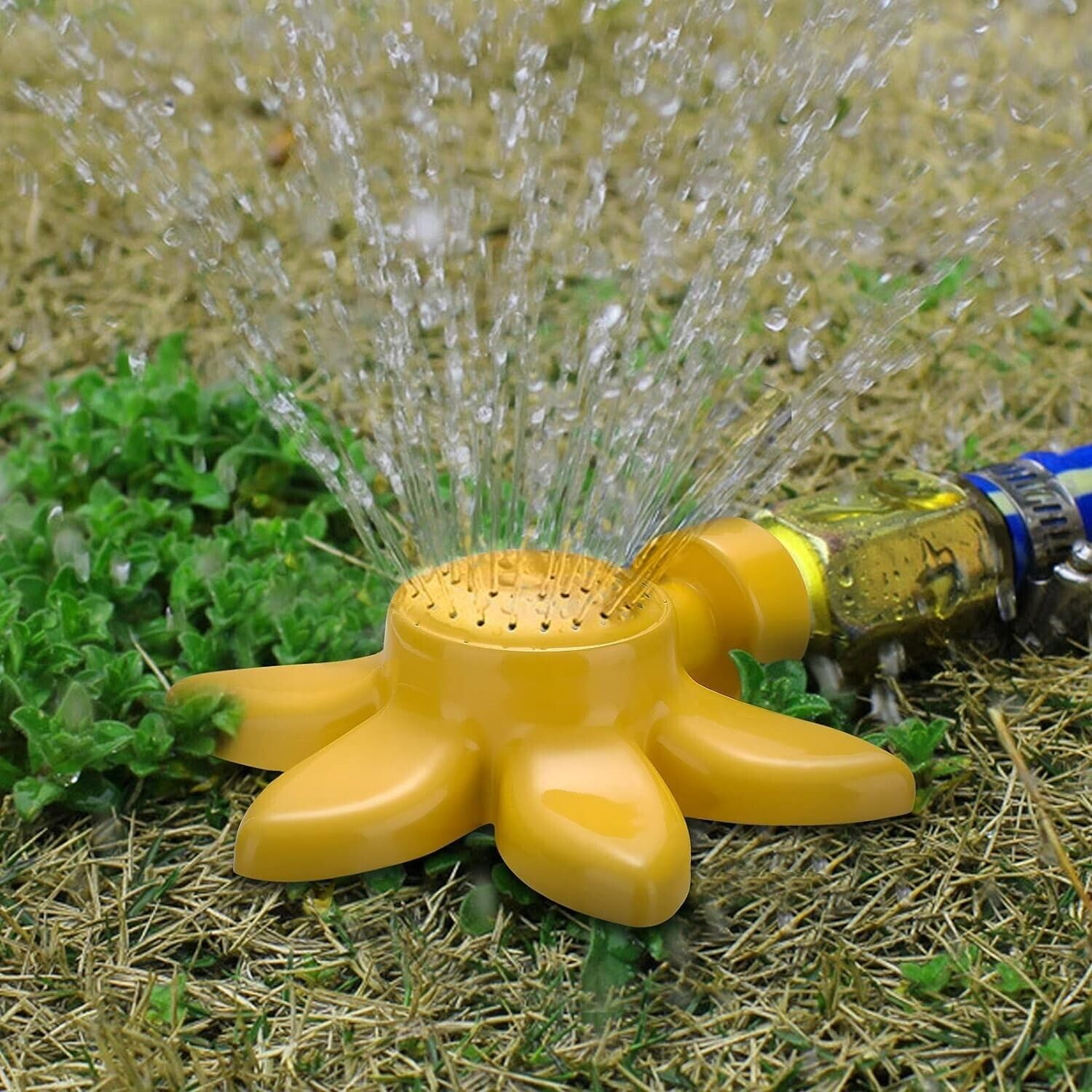 [2PK] BOOC Flower Design Circular Spot Sprinkler - Effortless Watering with Good Results image number 5