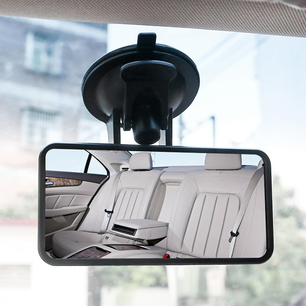 Baby Car Mirror, Car Interior Rear View Mirror with Adjustable Suction Cup, Shatterproof Child Observation Mirror Mounted on Windshield for Car Truck SUV image number 4