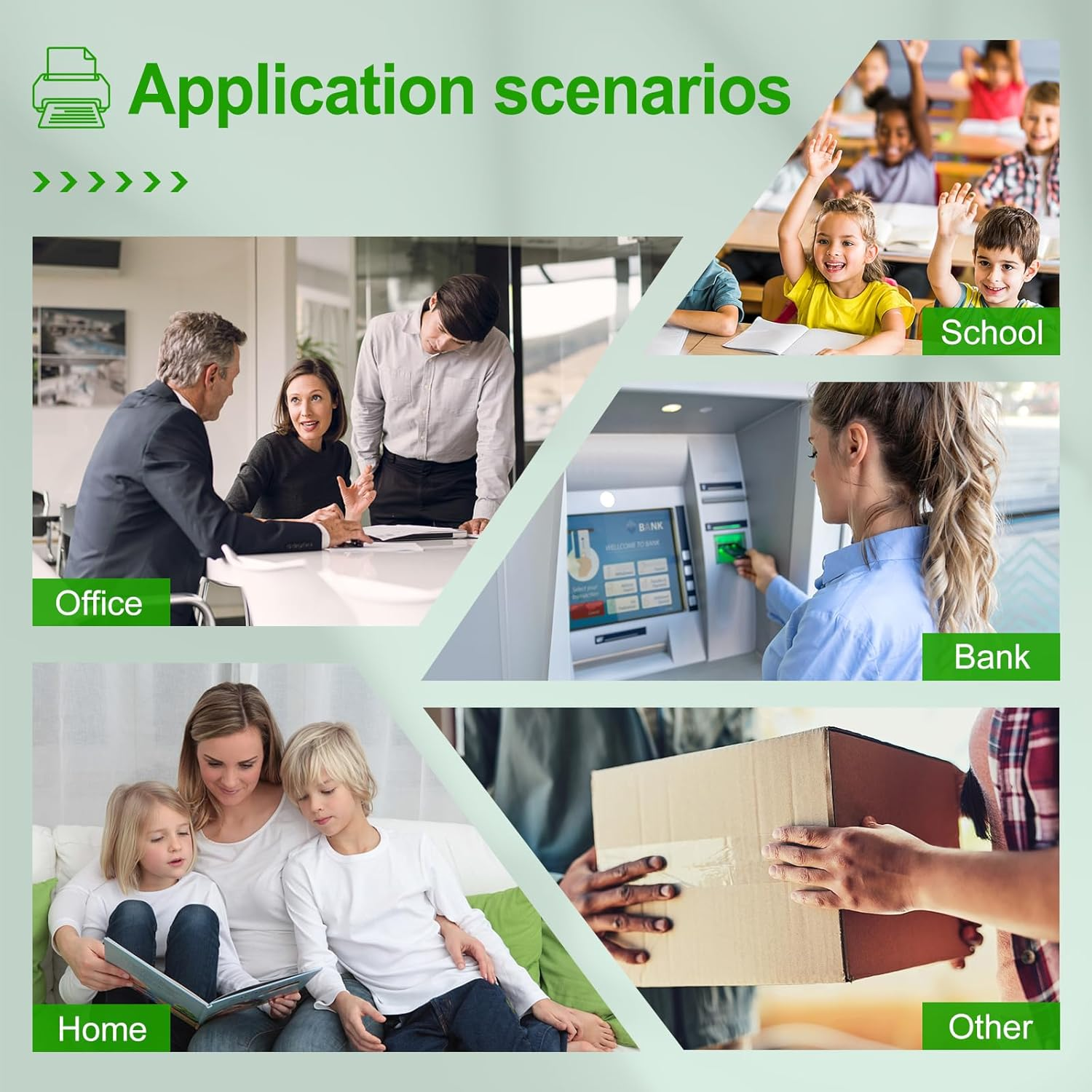 201X 201A MFP M277Dw Toner Cartridges 4 Pack Compatible for HP 201X 201A Color Laserjet Pro MFP M252Dw M277C6 CF400X CF401X CF402X CF403X M252 M277 Printer Ink (Black Cyan Yellow Magenta, 4-Pack) image number 3