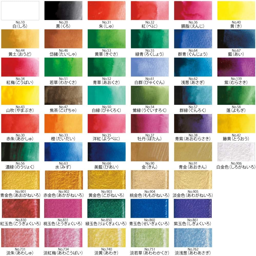 Kuretake KURETAKE GANSAI TAMBI PAN - Malachite Watercolor Paint