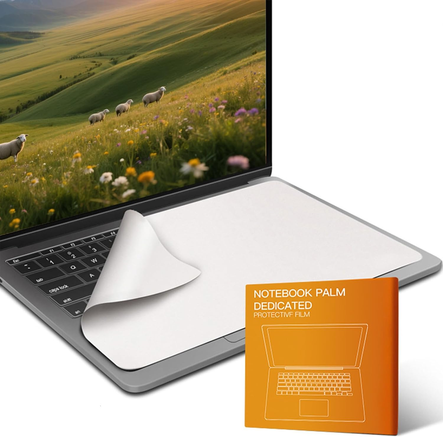 Luojinluoda Screen Keyboard Imprint Protection Microfiber Liner and Cleaning Cloth - Includes Keyboard Cover Cloth, Laptop Accessories for Macbook Pro (15 & 16'' Macbooks) image number 3