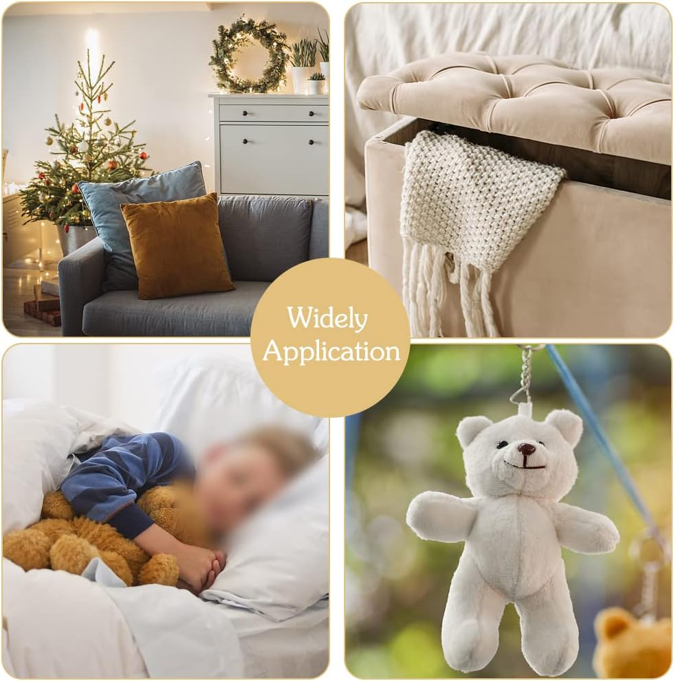 BUTUZE 900G/32Oz Polyfill Stuffing, (2.1Oz-4.4Lb) Fiberfill for Crafts, Polyester Fiber Fill, Premium Stuffing Fiber Fill for Stuffing Pillow and Home Decoration Projects