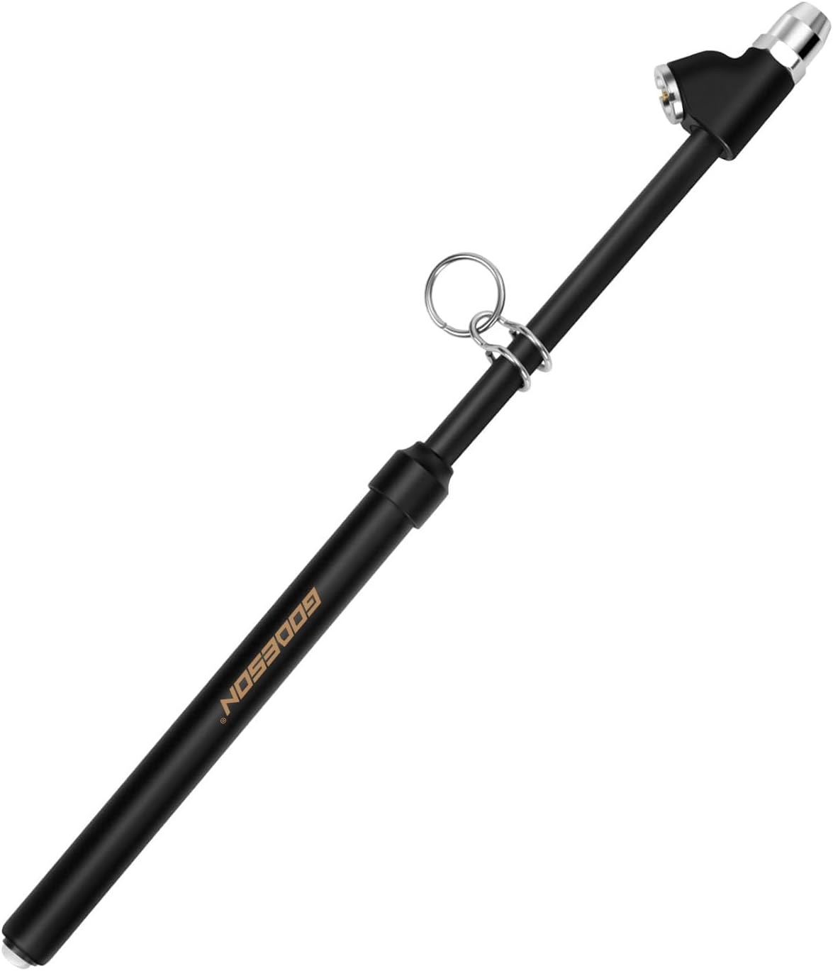 GODESON Tire Pressure Gauge Heavy Duty, Straight-On Dual Head Air Pressure Gauge Range to 150PSI, Semi Truck Tire Air Gauge Suitable for Truck, RV, Bus