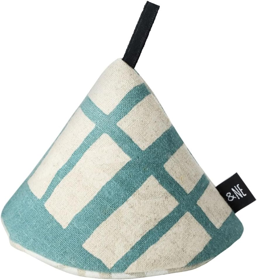 &NE NHK-225-NLGR Triangle Potholder, Natural Green, 4.9 X 3.5 Inches (12.5 X 9 Cm)