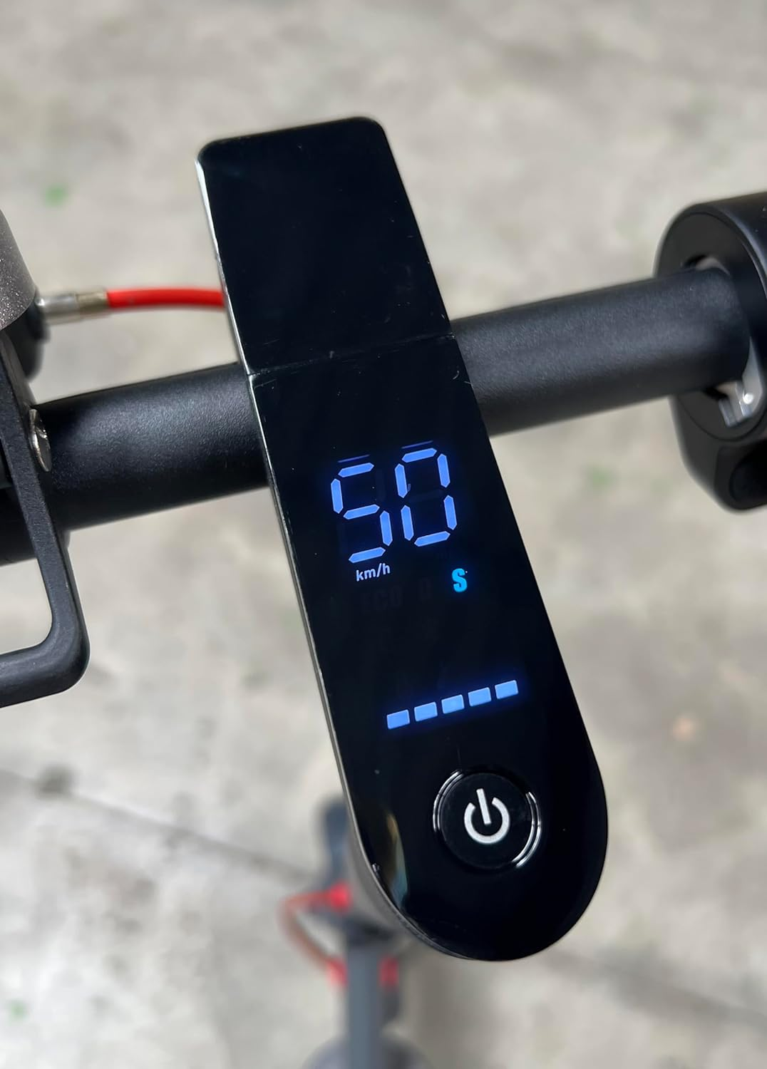 1000W Pro Model Electric Scooter 50Km/H Speed 60Km Range 130Kg Limit 8.5Inch Portable Foldable Bike - White image number 2