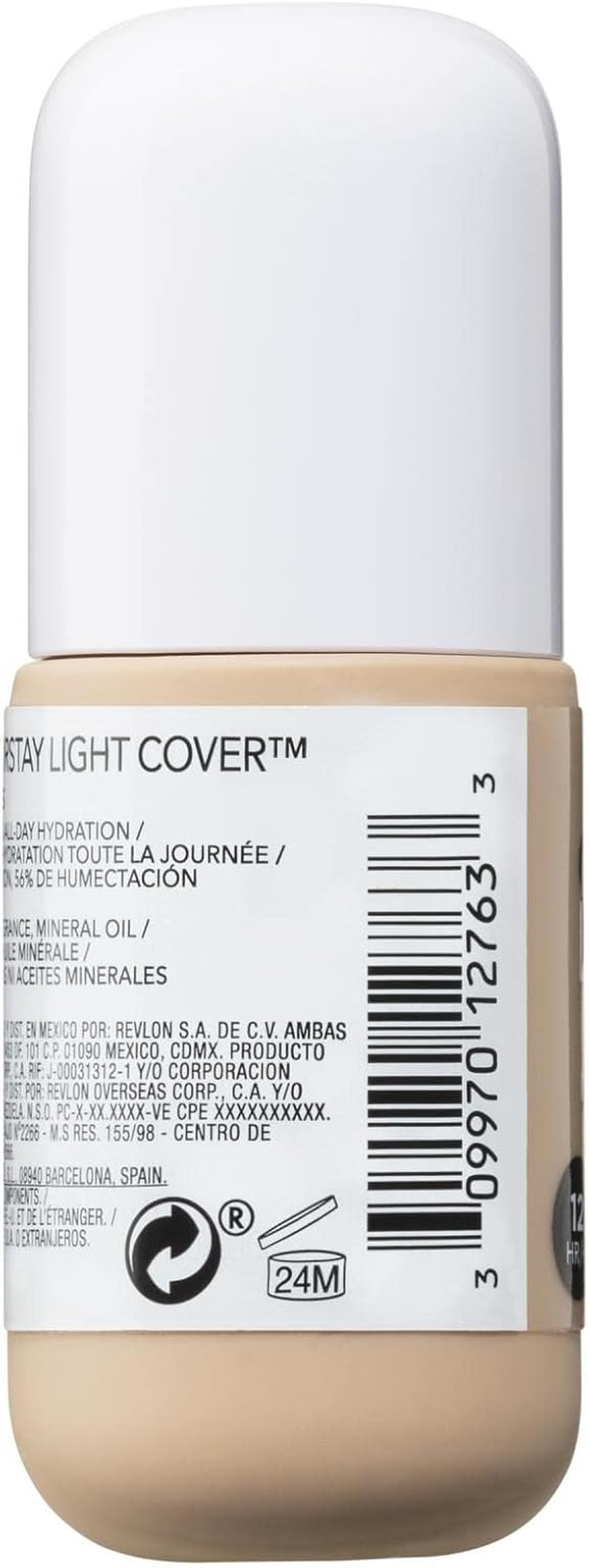 Revlon 12 Hour Light Cover Foundation, 30 G