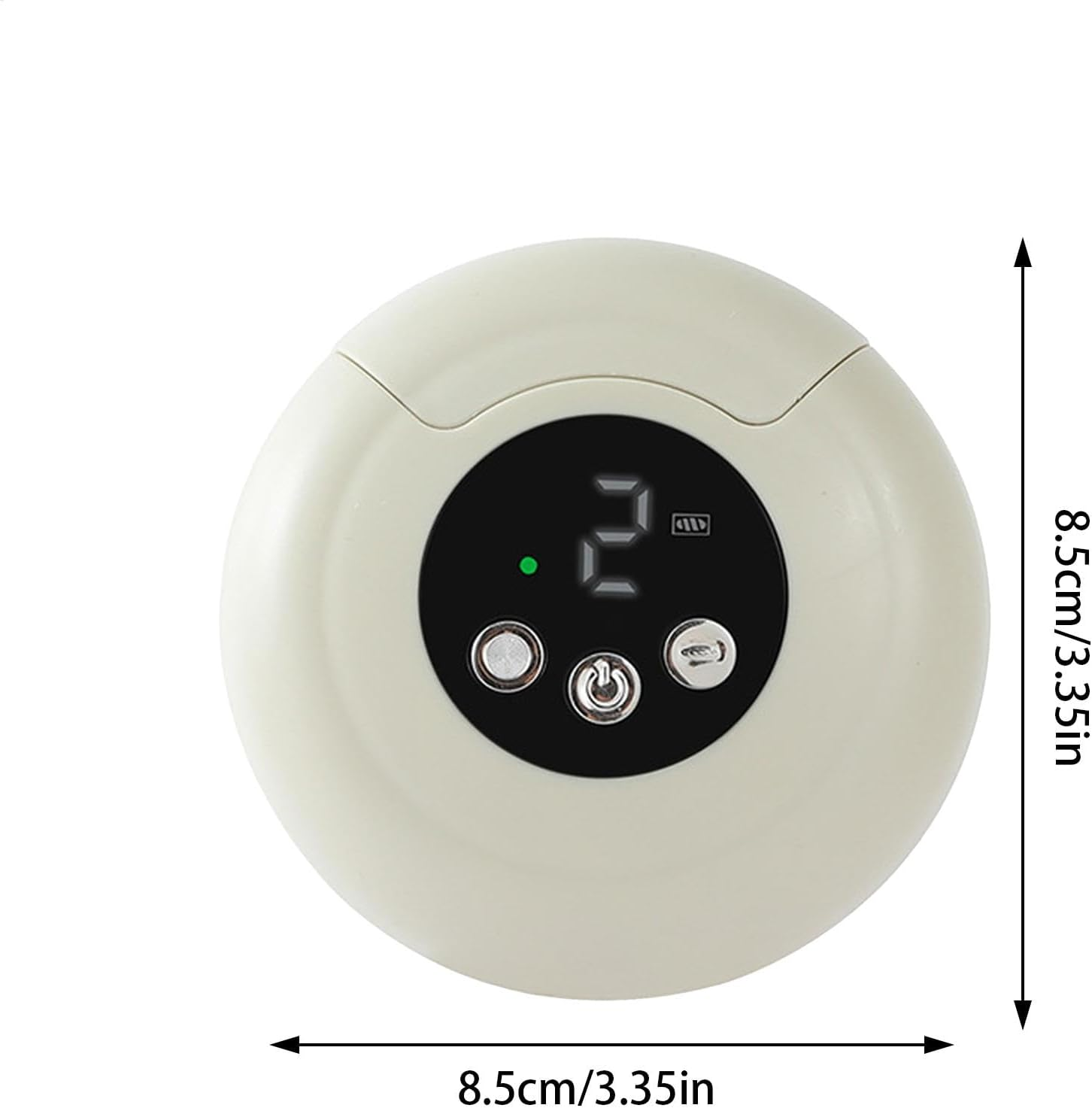 Arrovarp Electric Nail Trimmer | Rechargeable Automatic Nail Trimmer - Nail Care Supplies, Multipurpose Nail Trimmer for Home, Daily Life, Travel - Purple image number 3