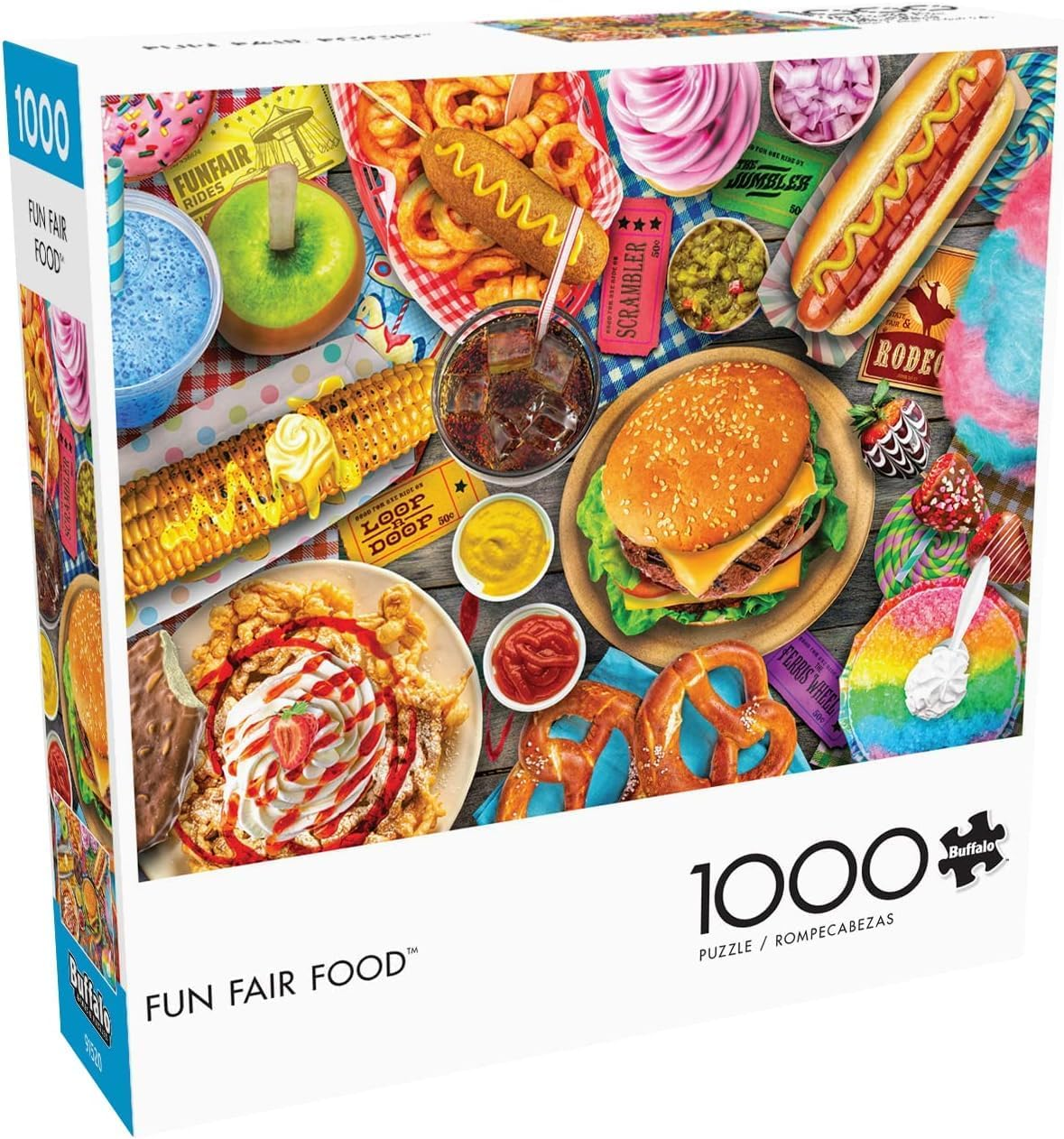 Buffalo Games - Fun Fair Food - 1000 Piece Jigsaw Puzzle image number 1