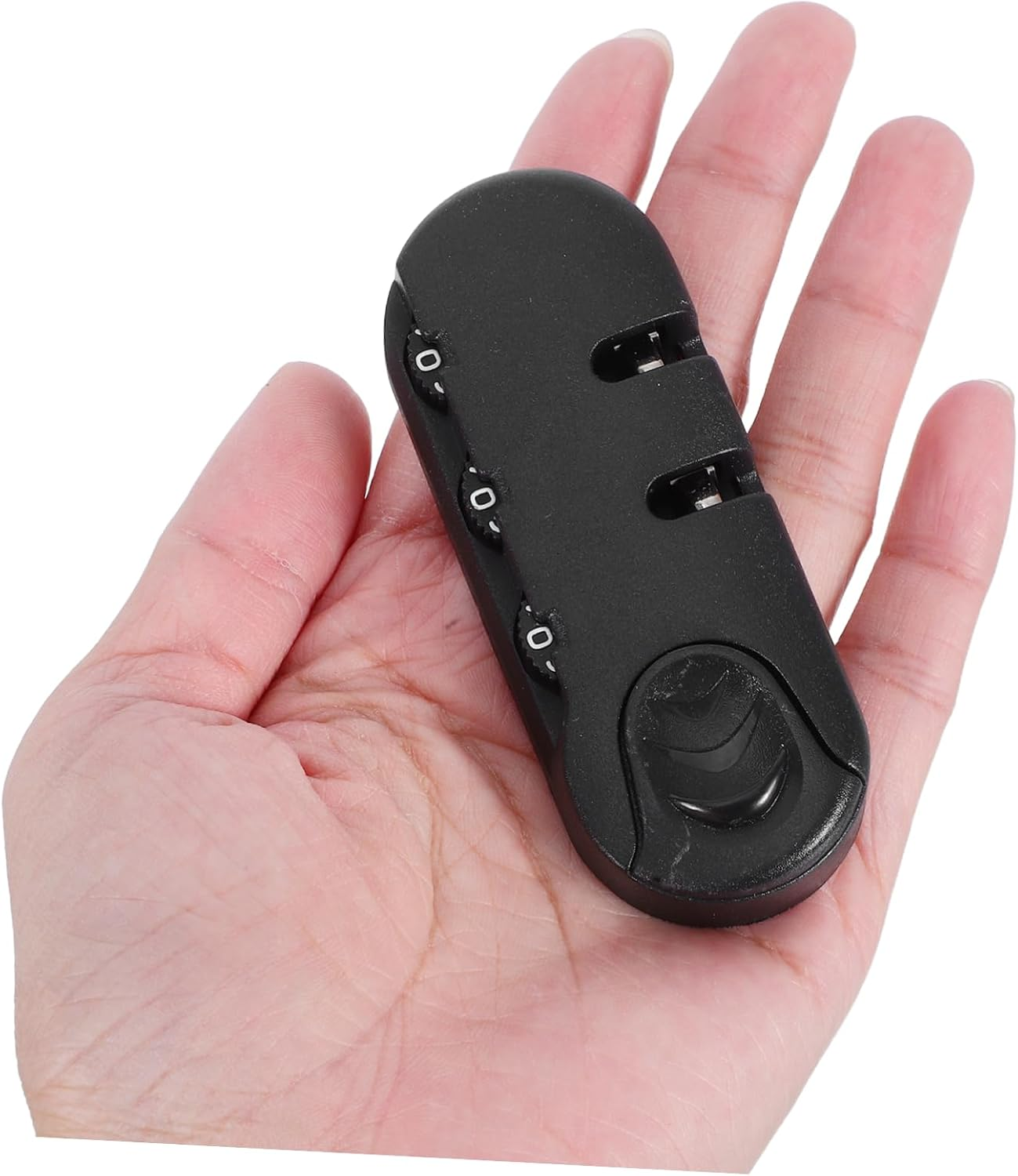 Yardenfun 3Pcs Travel Padlocks for Luggage Zipper Lock Theft Protection Zipper Lock for Backpacks and Suitcases Easy to Install Combination image number 5