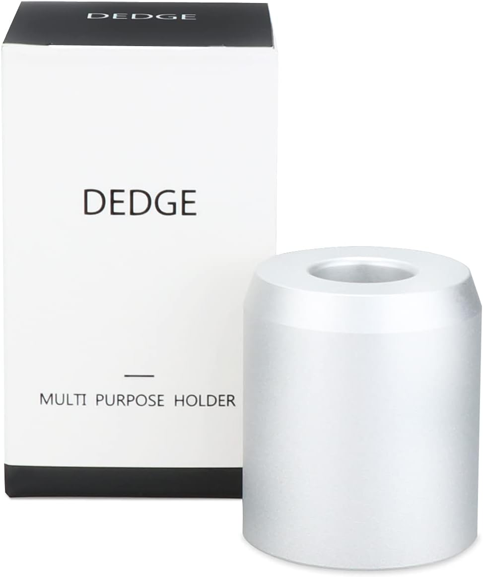 DEDGE Safety Razor Alloy Holder for Bathroom Accessory Matte Silver