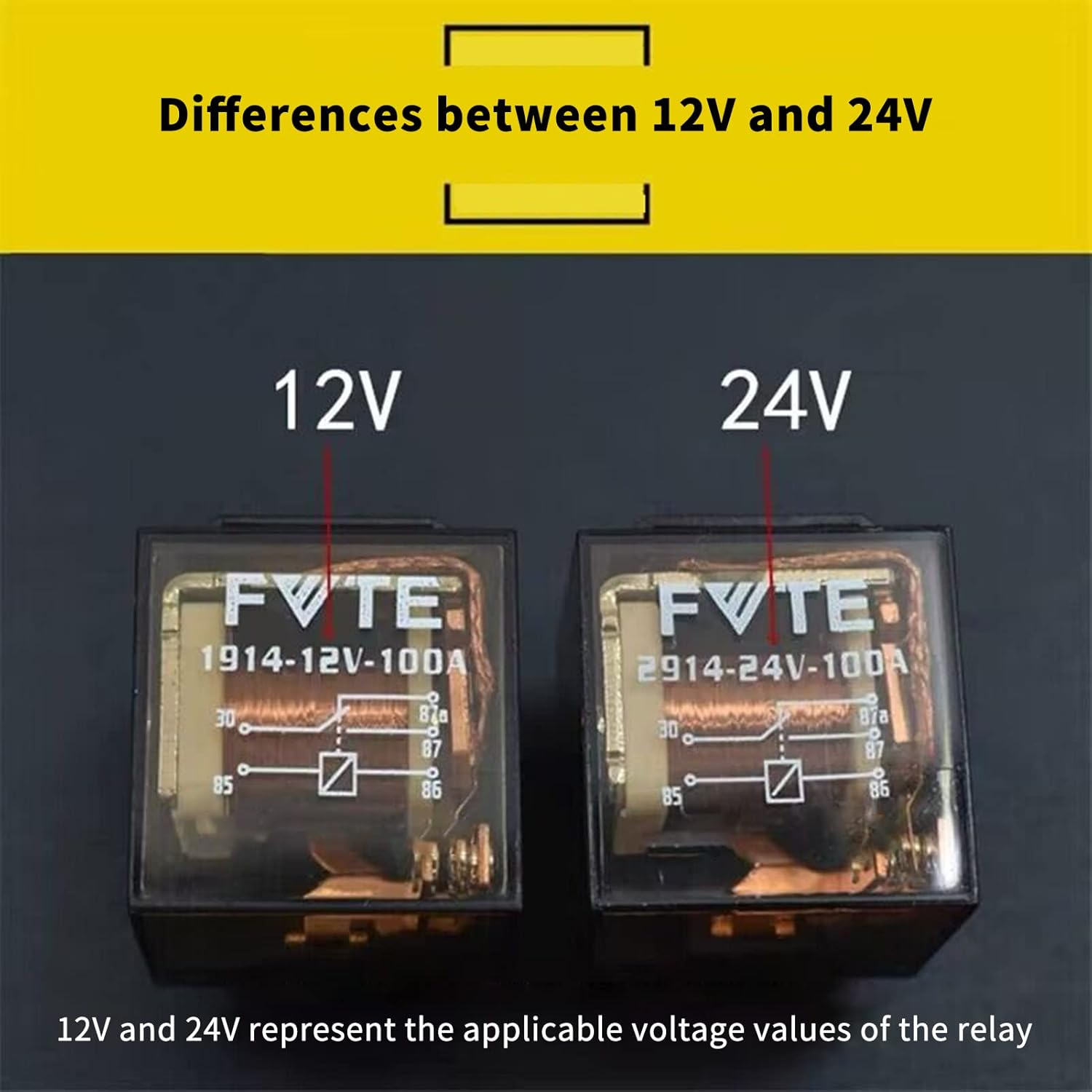 Domary 12V 24V Automotive Electronic Relay Tester Car Battery Checker LED Indicator Light Car Relay Tester Auto Diagnostic Tools image number 5