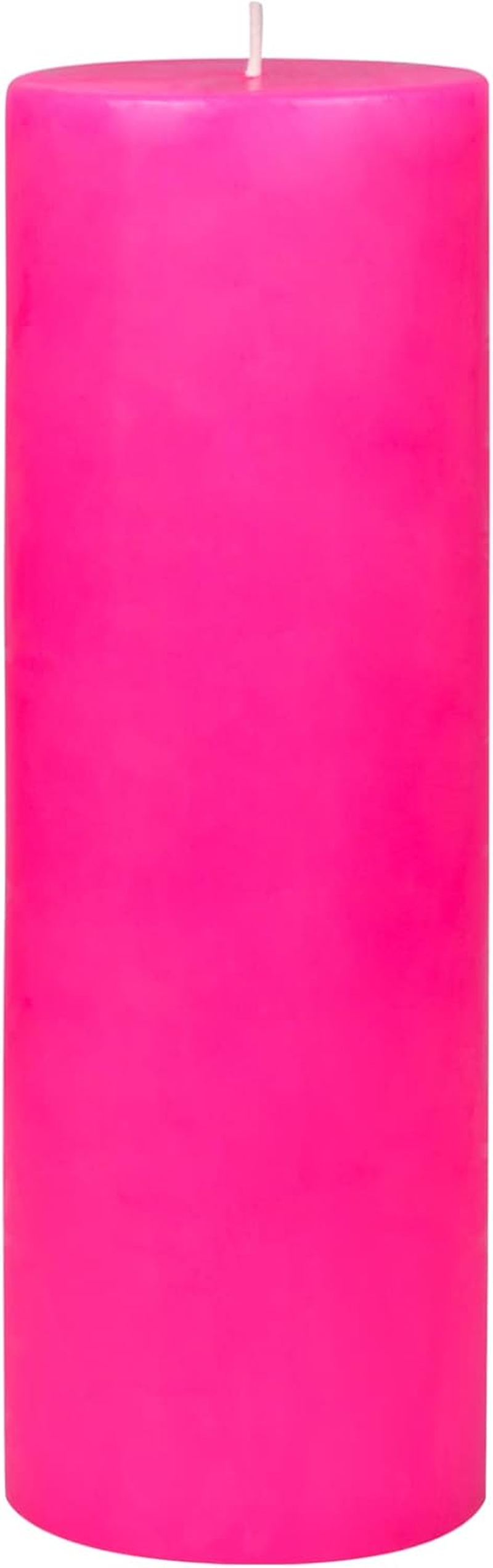 Zest Candle Pillar Candle, 3 by 9-Inch, Hot Pink image number 4
