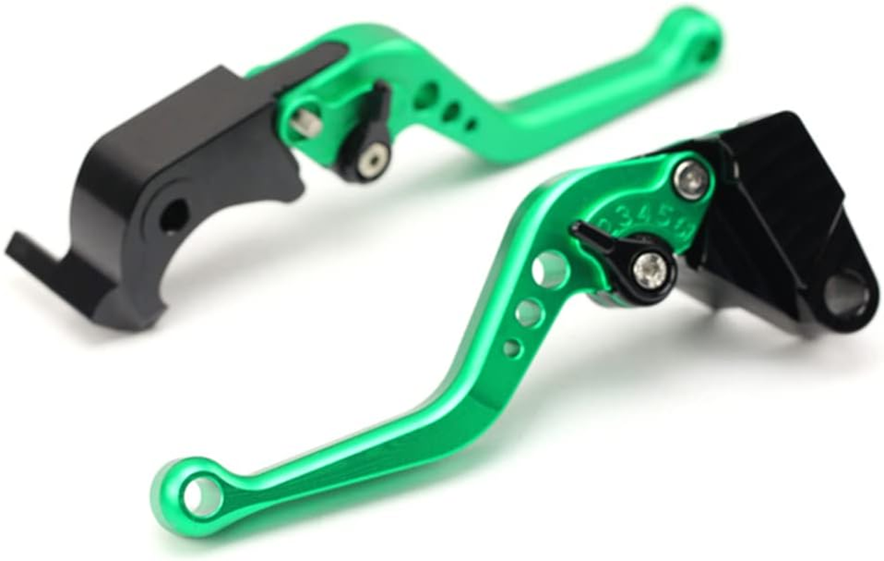 Brake Clutch Levers for Honda CBR500R CB500F CB500X 2013-2021, CBR300R CB300R CB300F 2014-2021 Motorcycle Left Right Short/Long Handle Leavers (Black,Long)