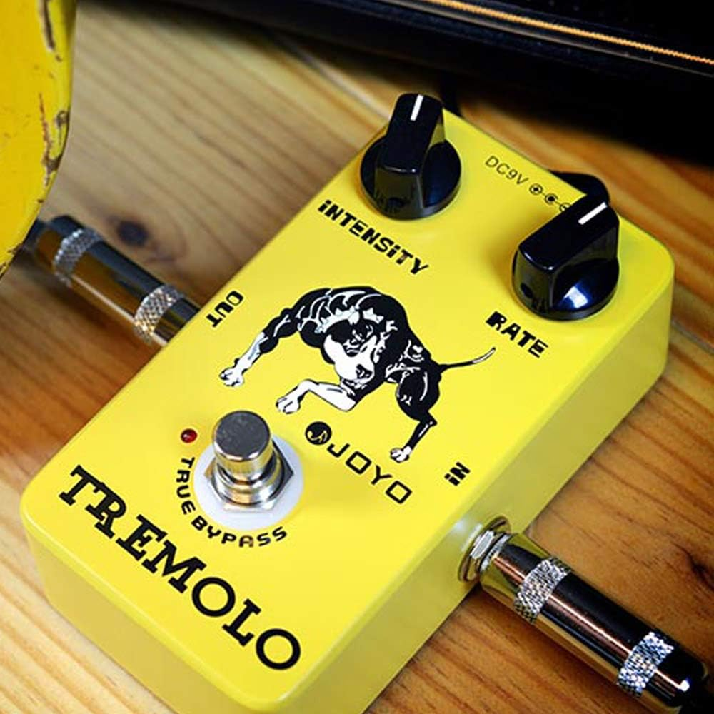 JOYO JF-09 Tremolo Guitar Effect Pedal with True Bypass