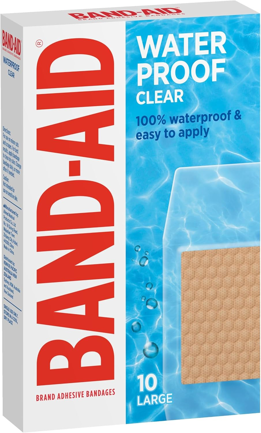 Band-Aid Waterproof Clear Large 10 image number 1