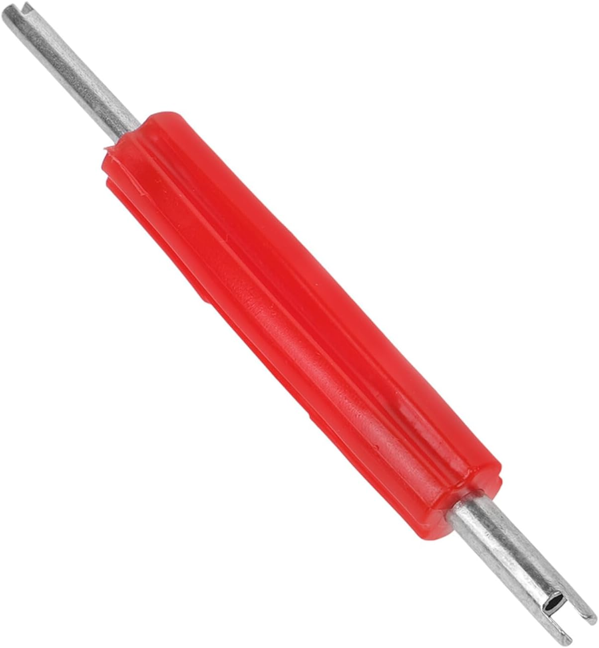 Dual-Head Valve Core Remover Tool with Red Handle Hvac Valve Stem Tool for Car and Motorcycle Tire Repair and Maintenance Equipment image number 1