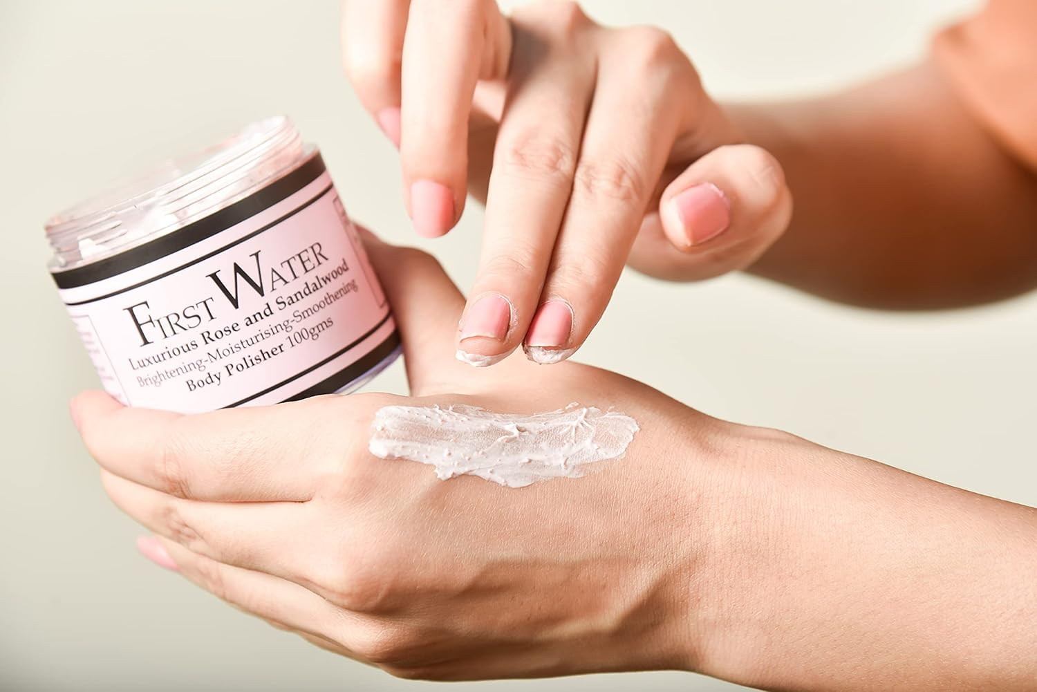 First Water Luxurious Rose and Sandalwood Body Polisher