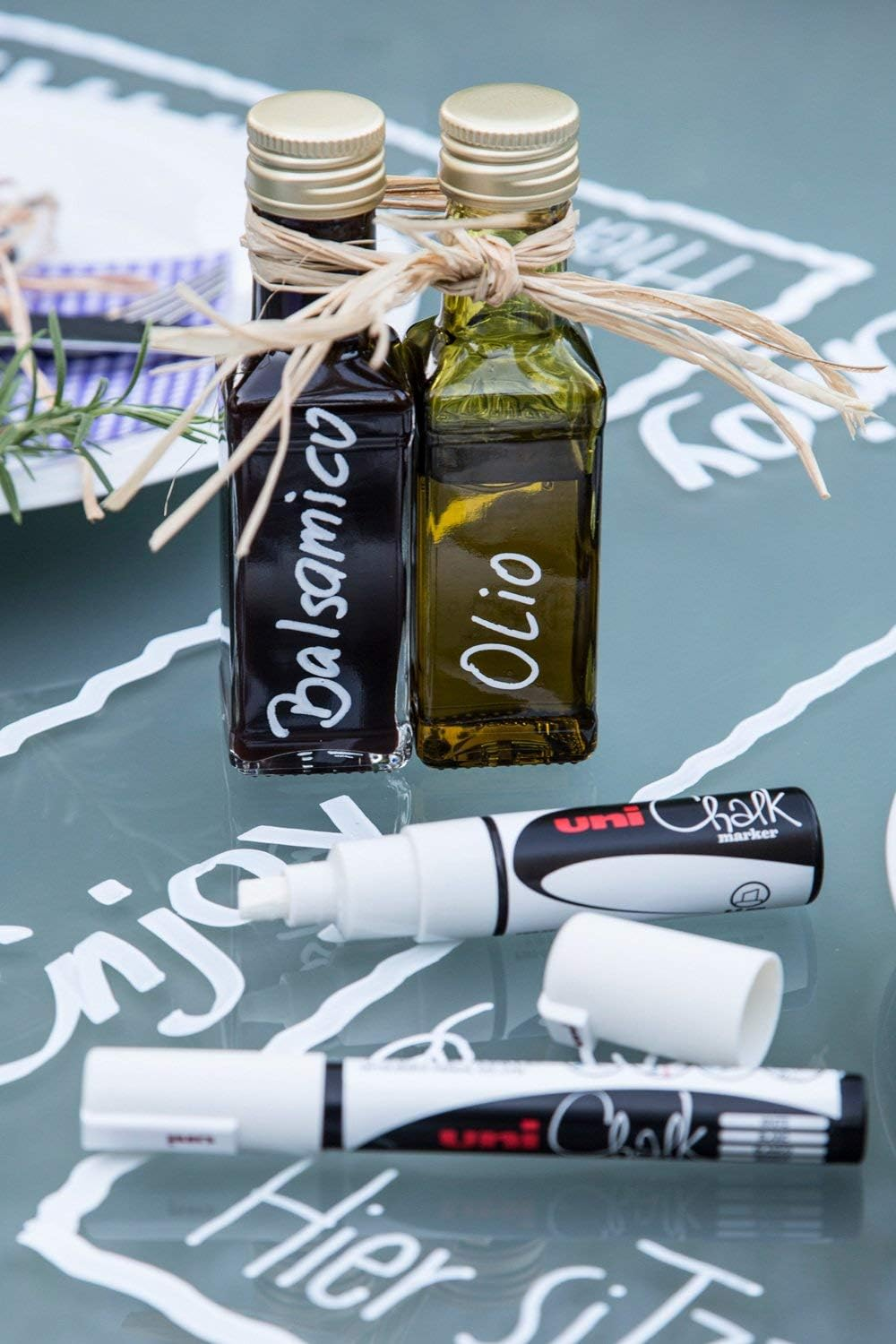 Uni-Ball 2.5Mm Bullet Tip Chalk Marker, Light Blue image number 3