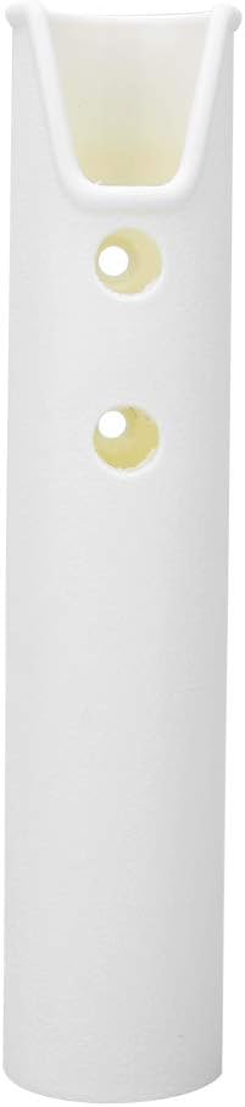Single Hole Fishing Rod Bracket Plastic Holder with Drain Hole Lightweight for Easy Storage and Transport Vertical Mounting Option White image number 6