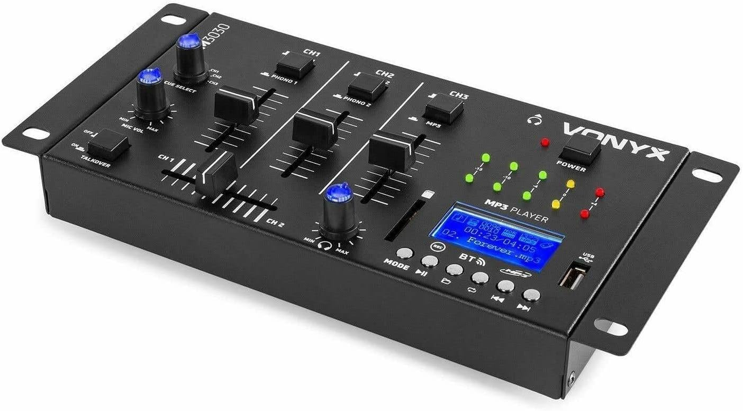 Vexus 172.990 STM3030 Bluetooth DJ Mixer 4 Channel image number 4