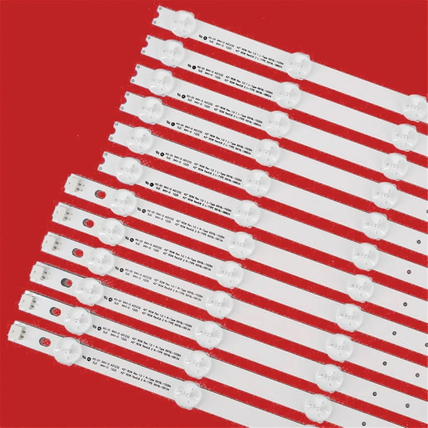 ALMVIS LED Backlight Strip Fit for FINLUX 42FLHK905D 42LM340T 42LM3700 42LS3400 42LM3400 6916L-0882A 0913A 6916L-1028A 1029A LC420DUN SE LED TV Light image number 2