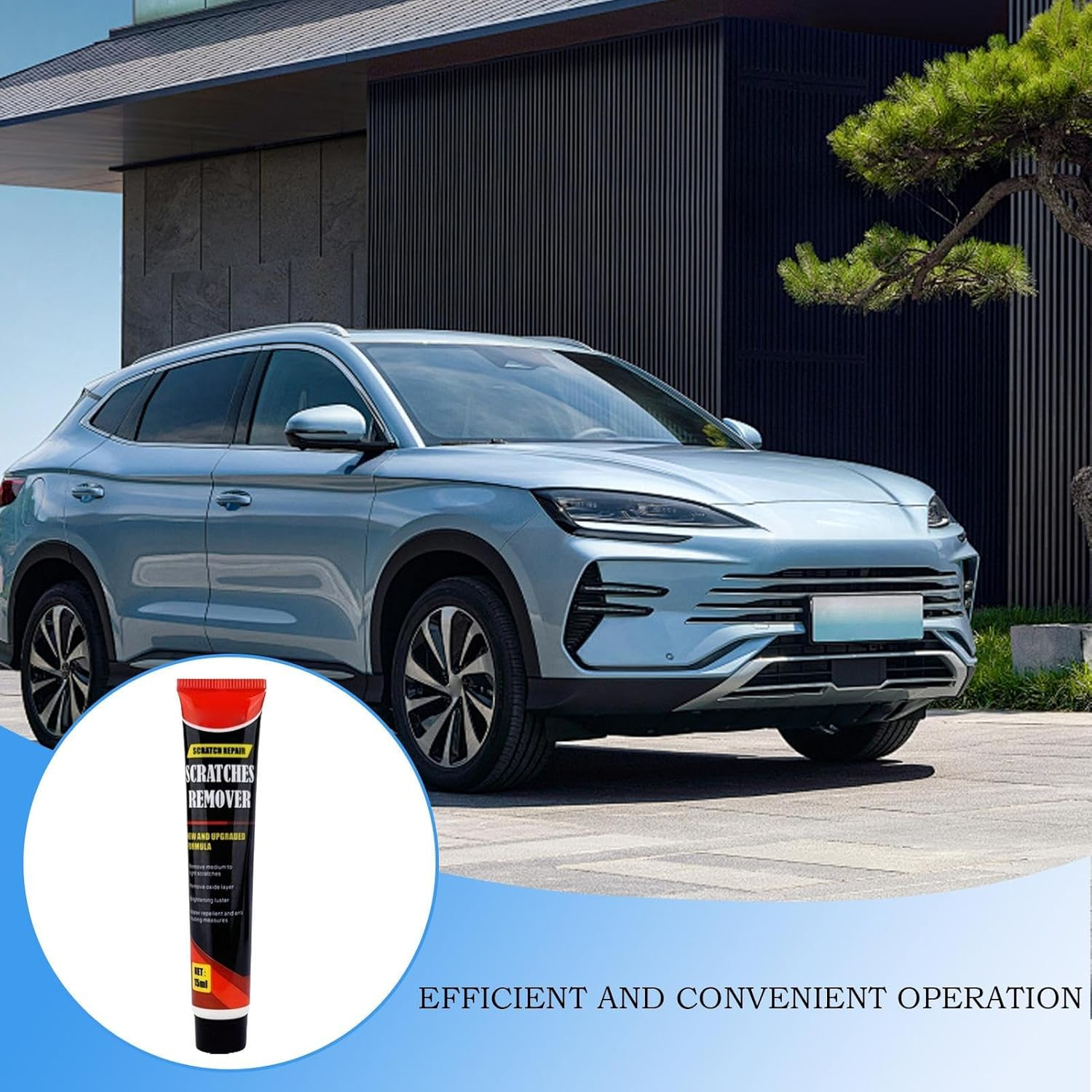 Car Scratch Repair Lotion | 15Ml Paint Repair Lotion - Deep Cleaning, Long-Lasting, Vehicle Cleaning Supplies for Automotive RV Trucks image number 1