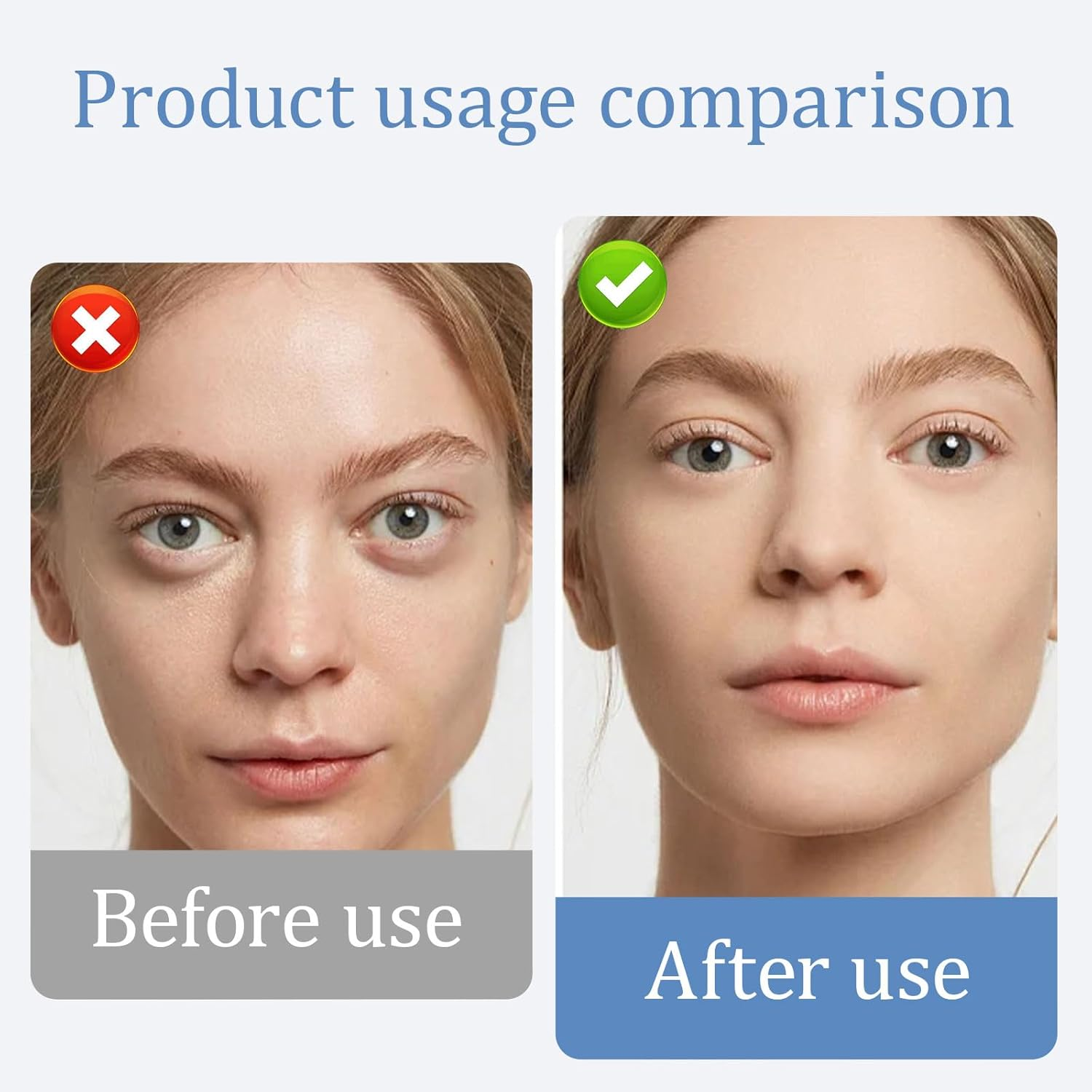 4 Pcs Collagen Face Mask,Nighttime Moisturizer,Bio Collagen Face Mask,Overnight Face Mask,Face Mask Skincare, Improves Facial Elasticity and Moisturization(Blue) image number 5