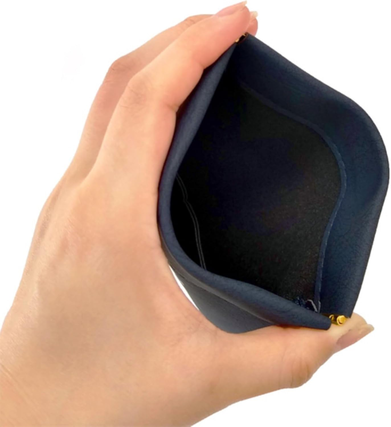 Snoopy Mini Pouch, Spring Mouth, Trinket Case, Lip Cream, Wireless Earphone Case, Eye Drop, Small Storage, Cute, Character, Snoopy & Japanese Style, 75Th Anniversary Logo, Ivory, 4.3 Inches (11 Cm) image number 2