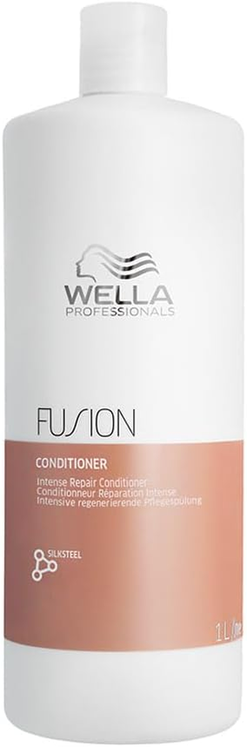 Wella Professionals Fusion Intense Repair Conditioner for Damaged Hair, Hair Repair, anti Hair Breakage, 1000Ml